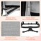 Babyjoy 2-in-1 Baby Bouncer & Rocker Infant Adjustable Folding Rocking Seat Light Gray/Beige/Gray